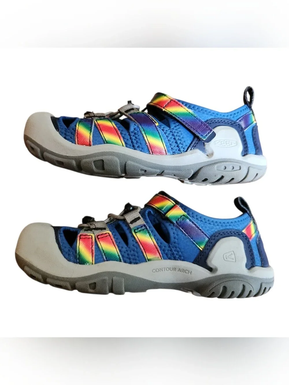 KEEN Kids Newport H2 Tie Dye Water Sandals Size 2 Unisex Kids Outdoor Hiking